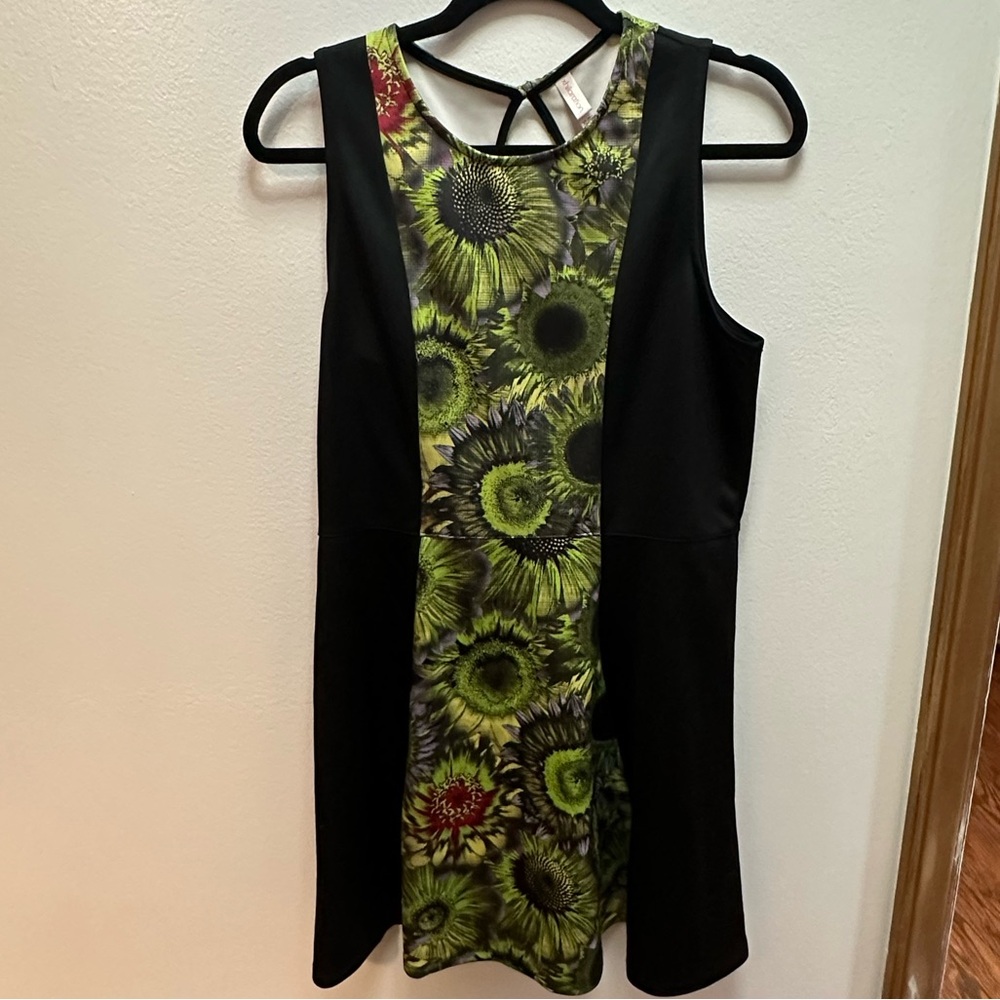 Fun Sunflower Green Dress